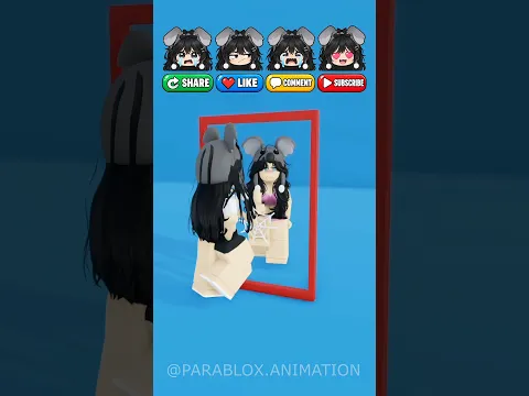 Koala Girl Mirror Reaction - can you spot it??