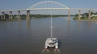 15.2 knots on an Outremer Catamaran!