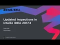 Updated Inspections in IntelliJ IDEA 2017 3
