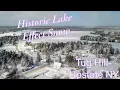 Historic snowfall on the Tug Hill Plateau in Upstate New York from the air