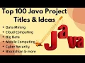Top 100 Java Project Titles Ideas Engineering Projects Final Year Projects