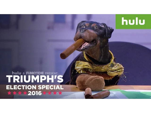 Triumph's Election Special 2016 — Now Streaming on Hulu • Triumph on Hulu