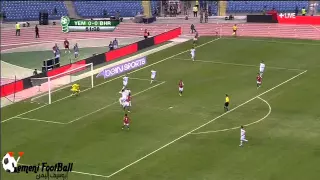 أجمل هجمة في خليجي 22 لـ اليمن حرااام ماتكمل التعليق رهيب 