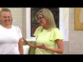 Studio Park x Terri Conn Flutter Sleeve Crew-Neck Knit Top on QVC