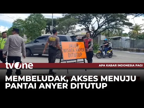 Libur Lebaran, Tempat Wisata Pantai Anyer Membludak