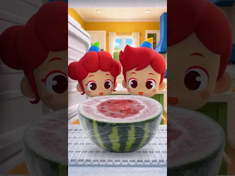 🍉🍦✨ Tantangan Membuat Es Krim Semangka!｜#JunyTony #Shorts