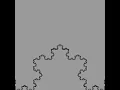 Koch Snowflake Processing Render