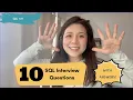 Top 10 SQL Interview Questions With Answers - Get Hired in 2025