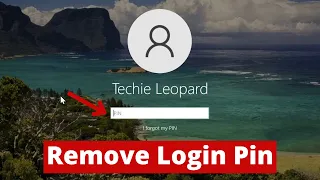 How To Remove PIN From Windows 10 Easy Guide 