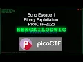 PicoCTF 2026 - Echo Escape 1