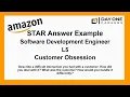 Amazon Interview STAR L5 Software Development Engineer - Customer Obsession