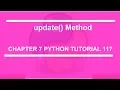 Update Dictionary Python tutorial 117