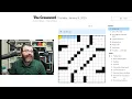 Learning Crossword Week 35 NYT Crossword Friday Jan 10th 2025