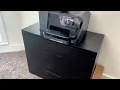 Close Look DEVAISE 2 Drawer Wood Lateral File Cabinet with Anti-tilt