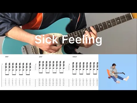 Download MP3 Boy Pablo - Sick Feeling (guitar cover with tabs & chords)