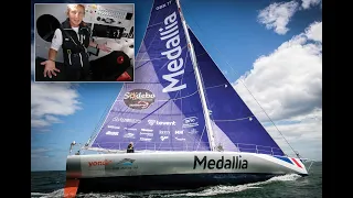 The toughest boat to sail solo in the Vendee Globe? Full tour of Pip Hare’s Medallia (ex-Superbigou)