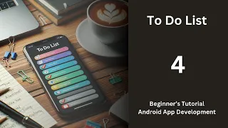 4 - How to use Floating Action Button To Do List From Scratch Android App Development