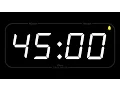 Download Lagu 45 MINUTE - TIMER \u0026 ALARM - Full HD - COUNTDOWN