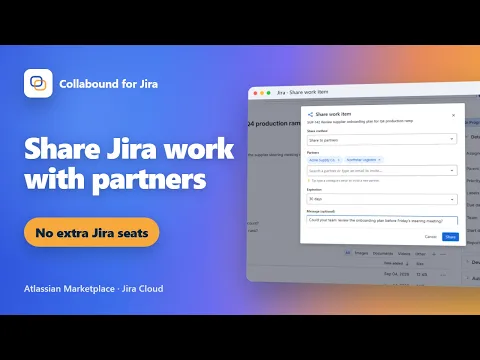 watch Collabound (Partner Portal & External Share for Jira) video