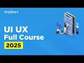 UI UX Full Course 2026 UI UX Design Tutorial UI UX Design Course UI UX Design Simplilearn