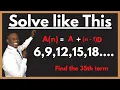 Solving Arithmetic Sequences with the Explicit Formula
