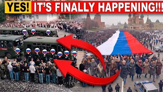 Russians REBEL Against Putin: Moscow Streets Brink of Chaos as Putin Triggers New Mobilization