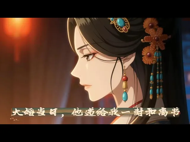 大婚当日,他递给我一封和离书 奸臣之女,嫁入忠烈门庭。世人认定是我父亲害死沈老将军。大婚当日夫君递来一封和离书,约定一年