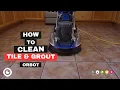 How to Clean Tiles Grout ORBOT Sprayborg