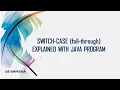 Fall through in switch-case