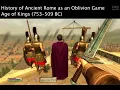 History of Rome as an Oblivion Game (A.I. Video)