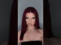 latina makeup on red hair??