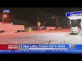 Snow Shuts Down 5 Freeway In Grapevine