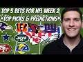 Top 5 Bets For NFL Week 2 Top Picks Predictions