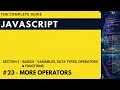 Shortcut Operators in JavaScript Hindi JavaScript The Complete Guide