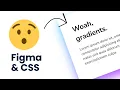 Creating Shadow Gradients So Hot in both Figma CSS