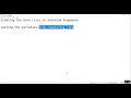 Creating the Base class in selenium framework