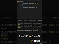 Difference between VS in JavaScript JS double equals vs triple equals JS interview
