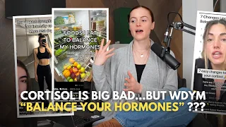 Is Cortisol Ruining Your Progress? And wdym "Balance Your Hormones"?