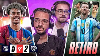REACCIÓN BARCELONA VS RAYO VALLECANO 📺 MESSI SE RETIRA DE LA SELECCIÓN 💔