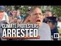 Climate Activists Get Arrested After Blocking Citibank