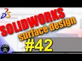 42 SOLIDWORKS Surface Design Replace Face