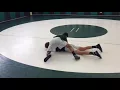Wrestling 101 Mendon s Nik Andaverde and Skyler Crespo demonstrate an arm bar pin