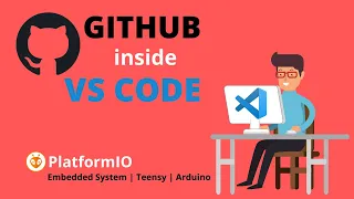 How to use GIT Github in VSCODE for PlatformIO Teensy Arduino Embedded System