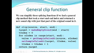 Introduction to Computing Programming in Python Chapter 8