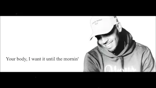 Chris Brown Text Message Feat Tyga Lyric Video 