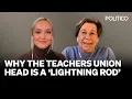 Teachers union president on why she s a partisan lightning rod The Conversation