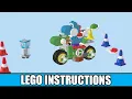 LEGO Yoshi Bike Instructions - Super Mario
