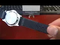 Vtg 1980s Timex Atlantis 100 Chrono Alarm Timer Digital Mens Watch w/ 21mm Band!