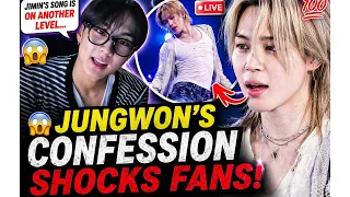  jungwons honest confession about jimins song is sending fans into a frenzy 