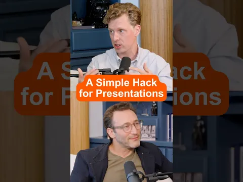 A Simple Hack for Presentations | Simon Sinek + Rob Willis | A Bit of Optimism